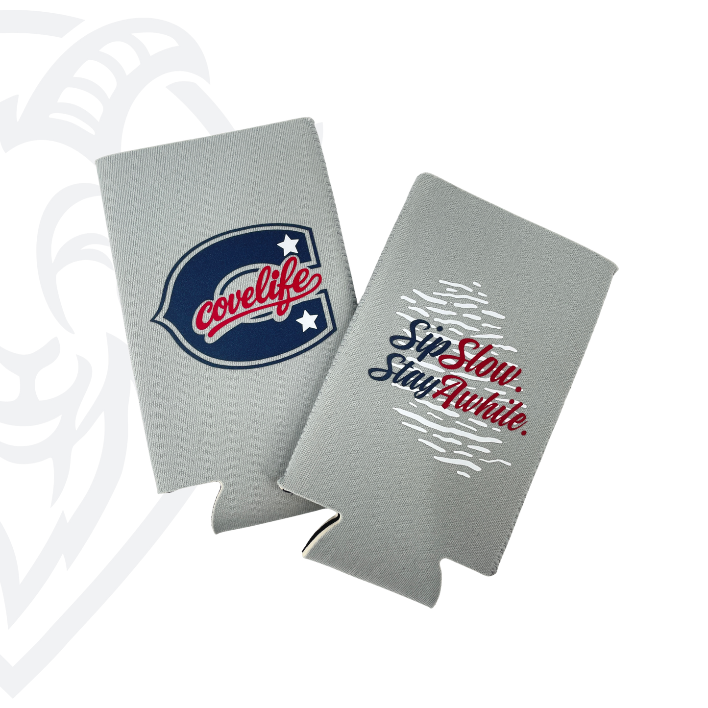 COVELiFE ViBE Koozies | Slim Can Cooler Frost - can cooler