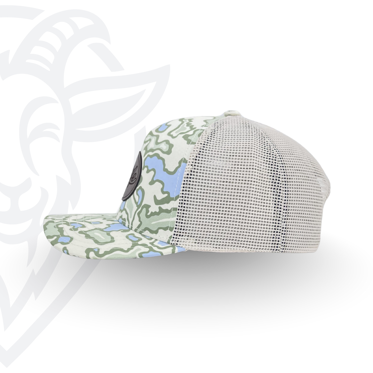 COVELiFE DRiFTFiT TOPOFLAGE Series Lake Camo - side profile