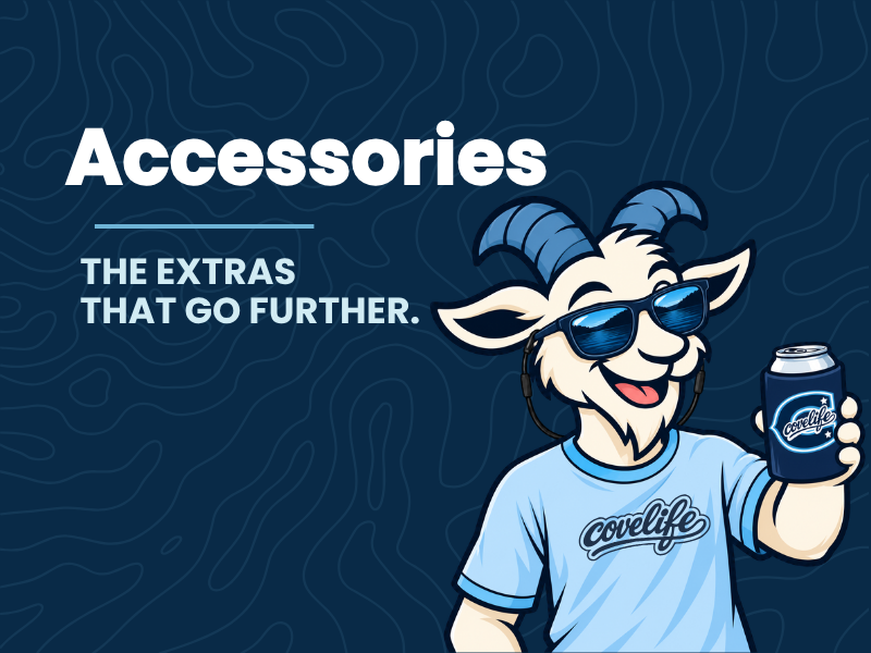 Coastal lifestyle accessories - koozies and more by COVELiFE