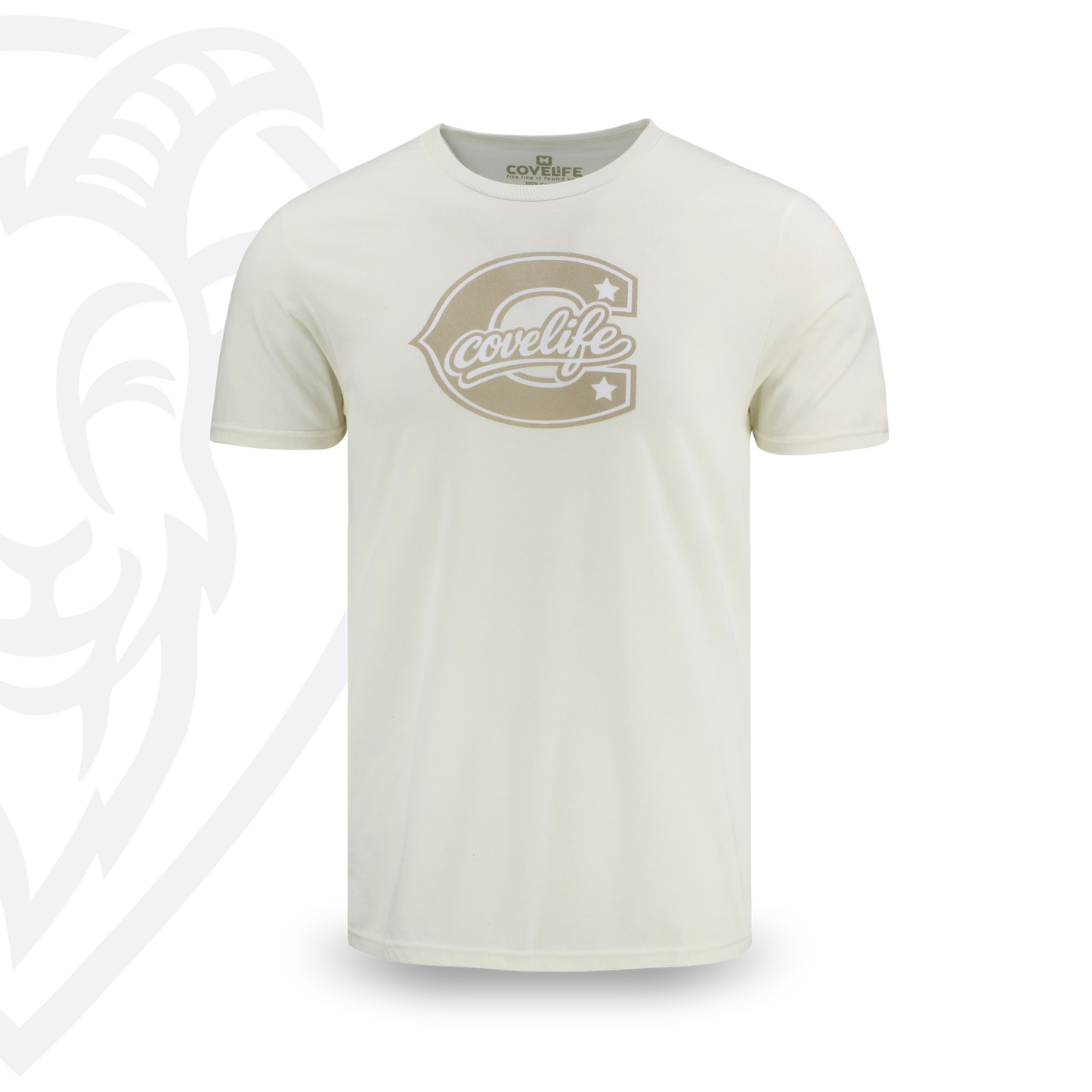 COVELiFE The Cove Tee Cream - front
