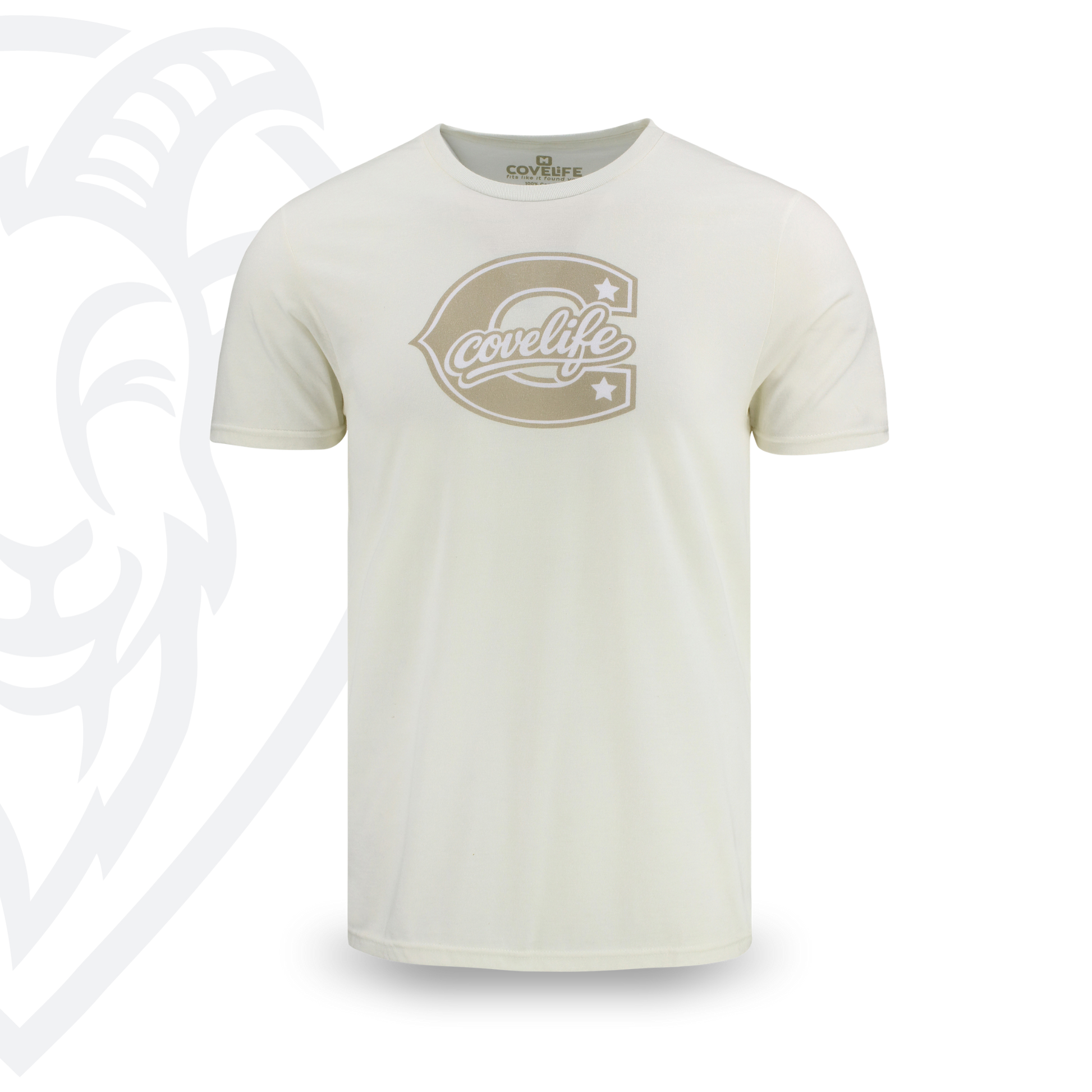 COVELiFE The Cove Tee Cream - front