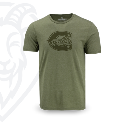 COVELiFE The Cove Tee Olive - front