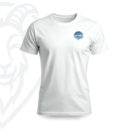 COVELiFE Reelin' It In Tee White - front