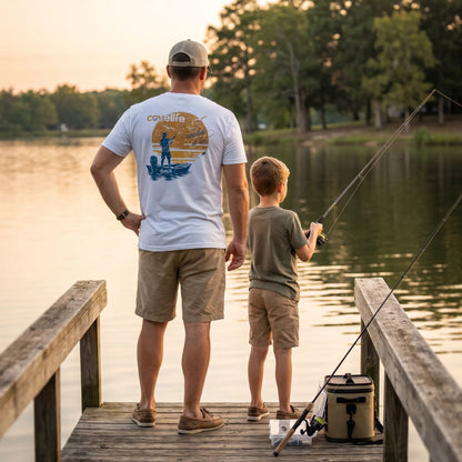 COVELiFE Reelin' It In Tee White - lifestyle