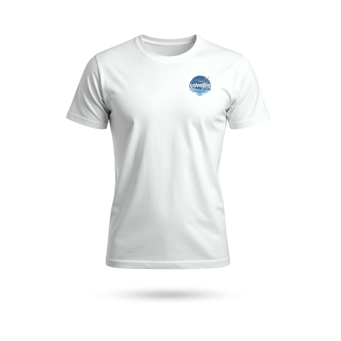 COVELiFE Reelin' It In Tee White - front