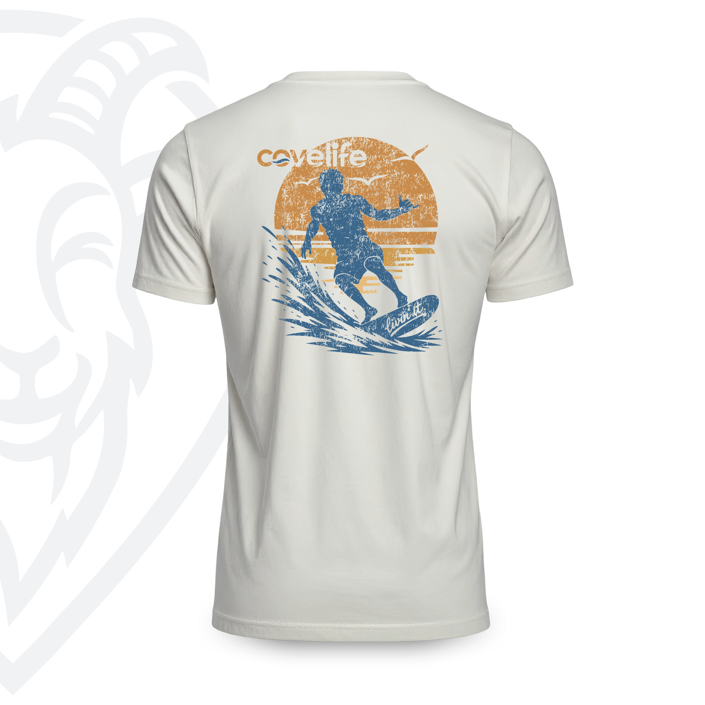 COVELiFE Sendin' It Tee Cream - back