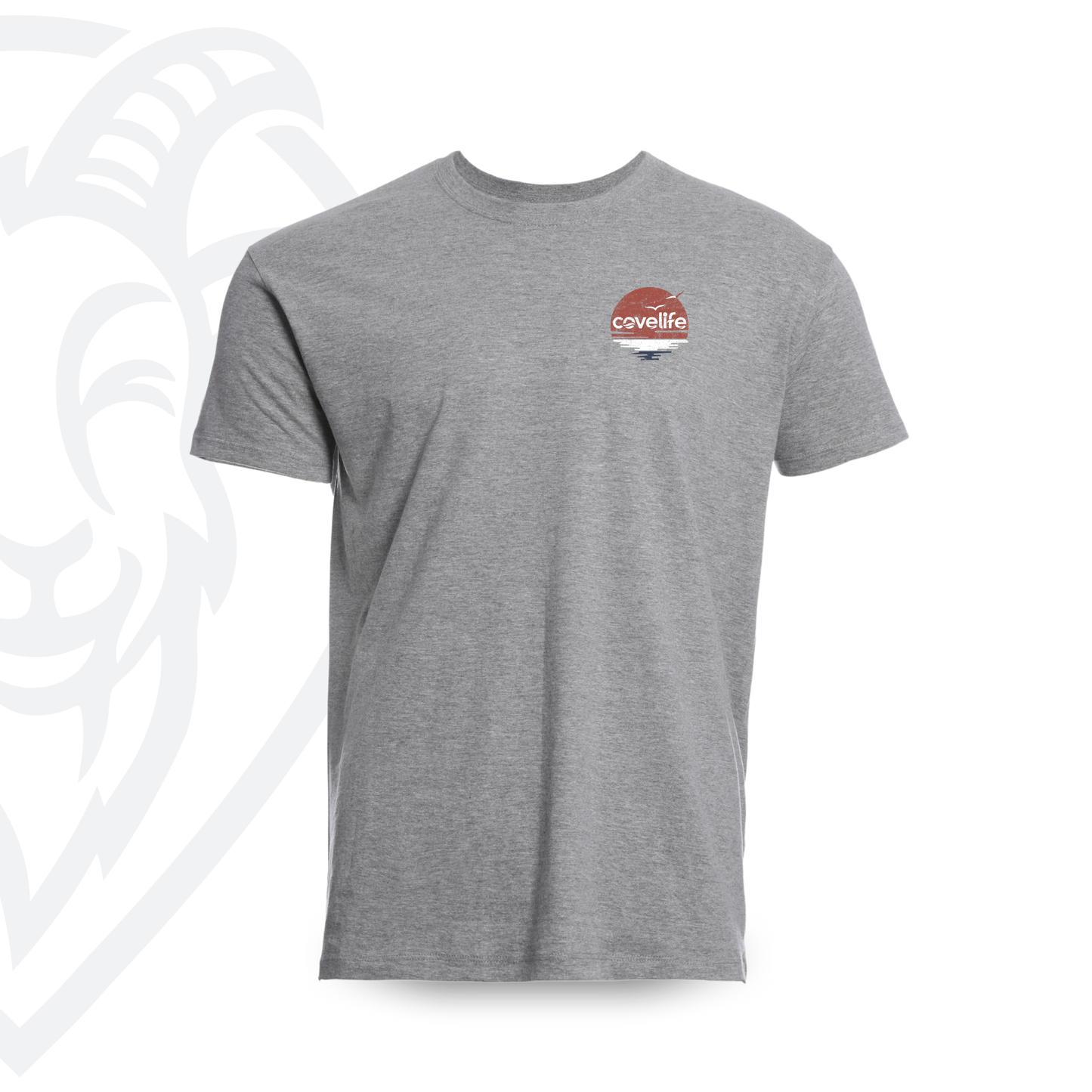 COVELiFE Red. White. Wake. Gray - front