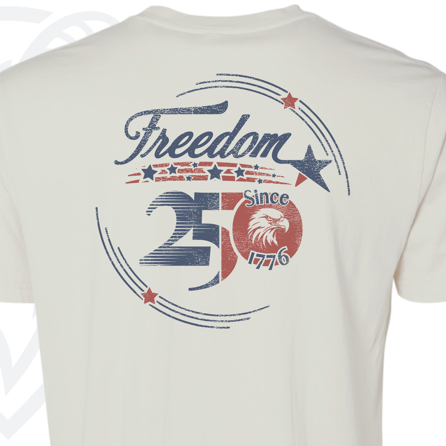 COVELiFE Freedom 250 Tee Cream - graphic detail