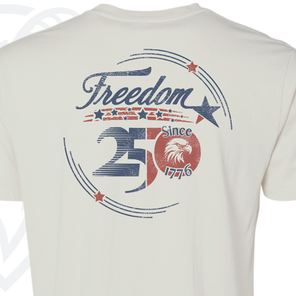 COVELiFE Freedom 250 Tee Cream - graphic detail