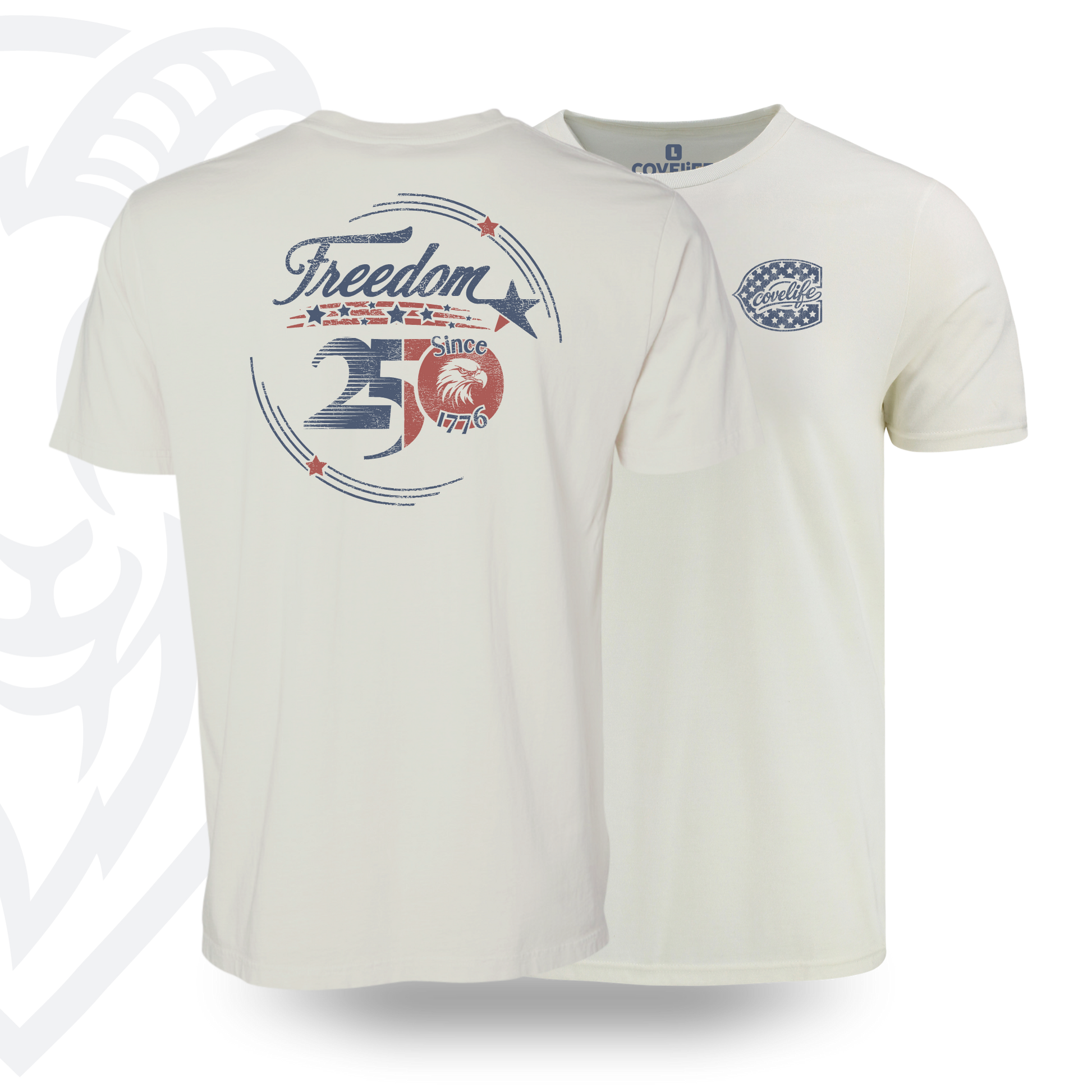 COVELiFE Freedom 250 Tee Cream - combined