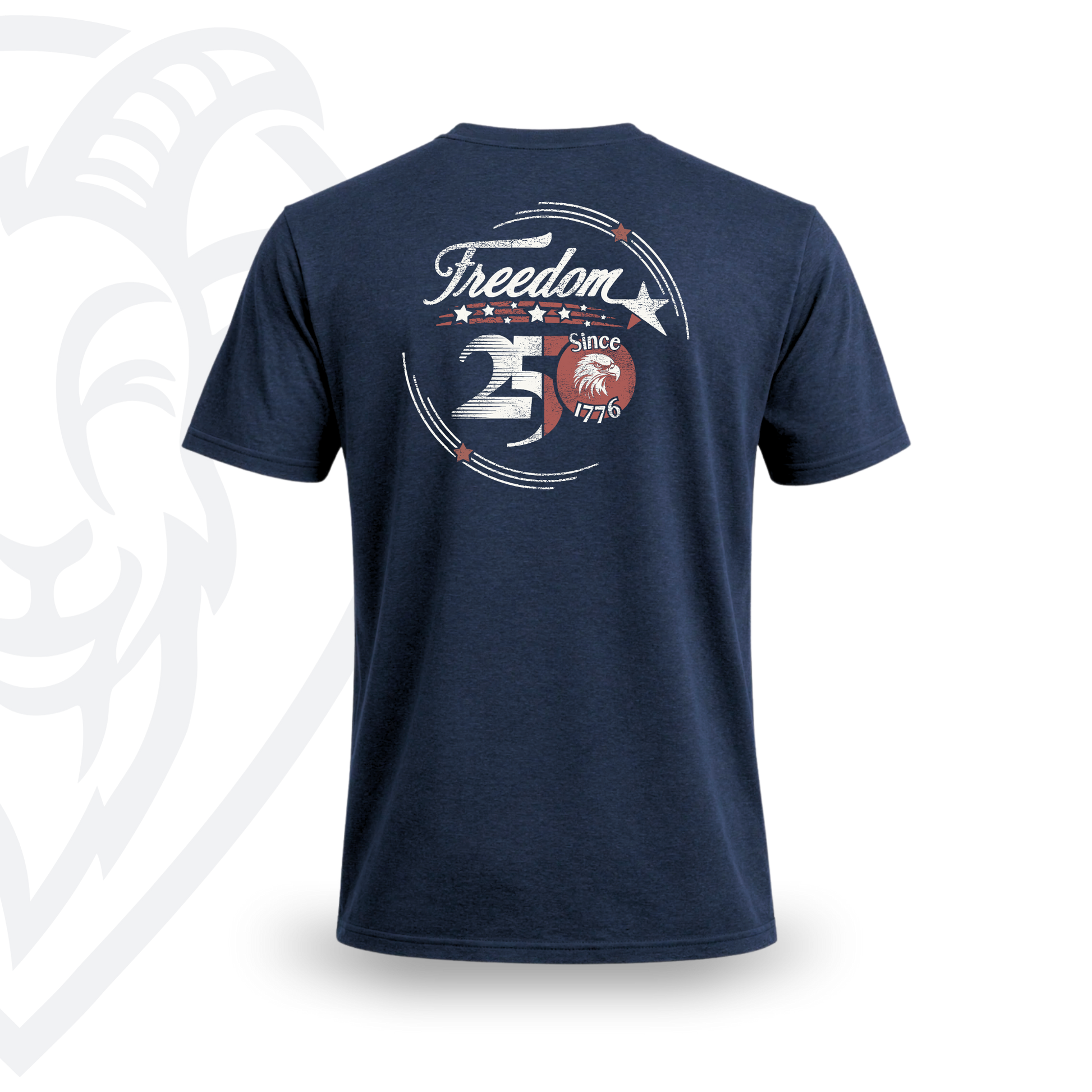 COVELiFE Freedom 250 Tee Navy - back