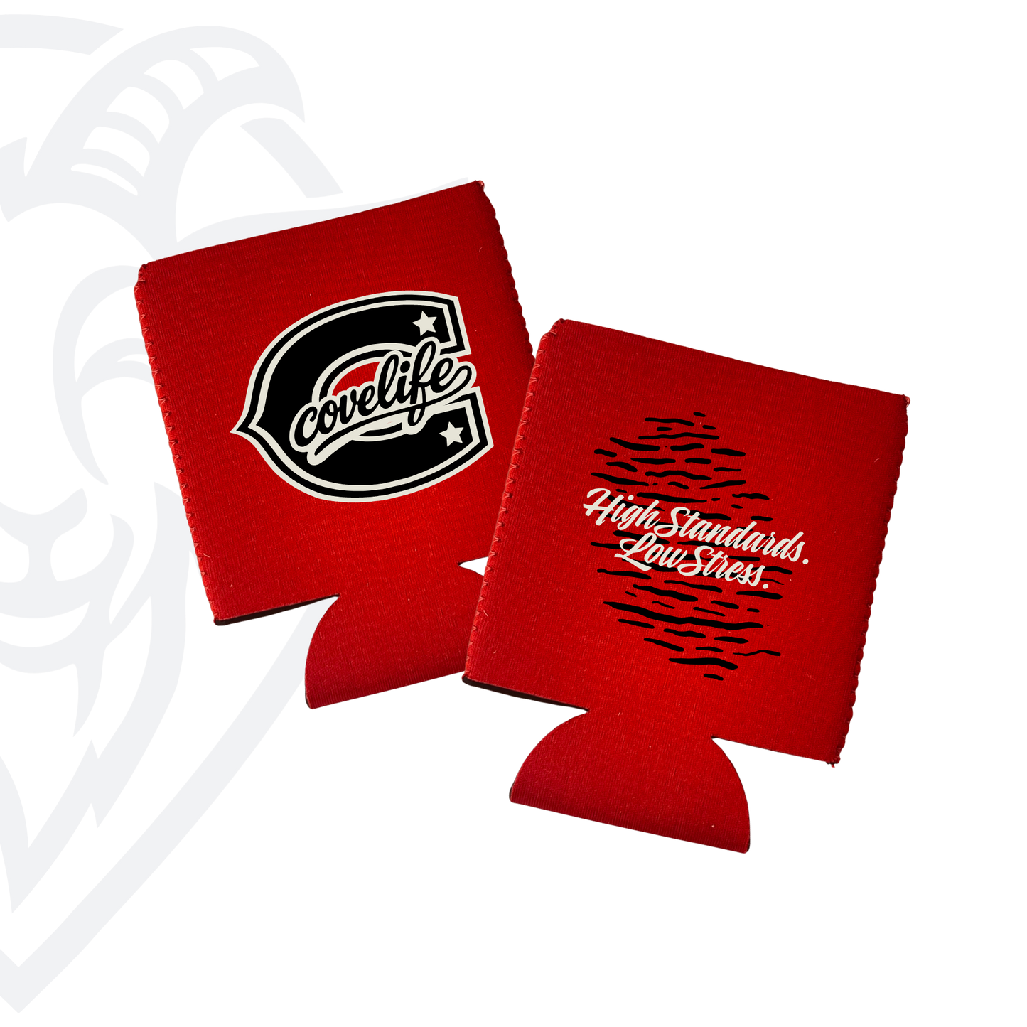 COVELiFE ViBE Koozies | Standard Can Cooler Summit Red - can cooler