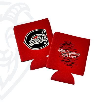 COVELiFE ViBE Koozies | Standard Can Cooler Summit Red - can cooler