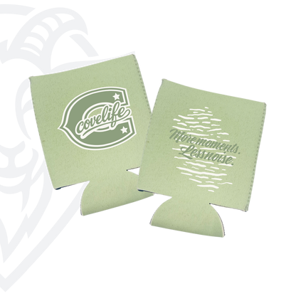 COVELiFE ViBE Koozies | Standard Can Cooler Seagrass - can cooler