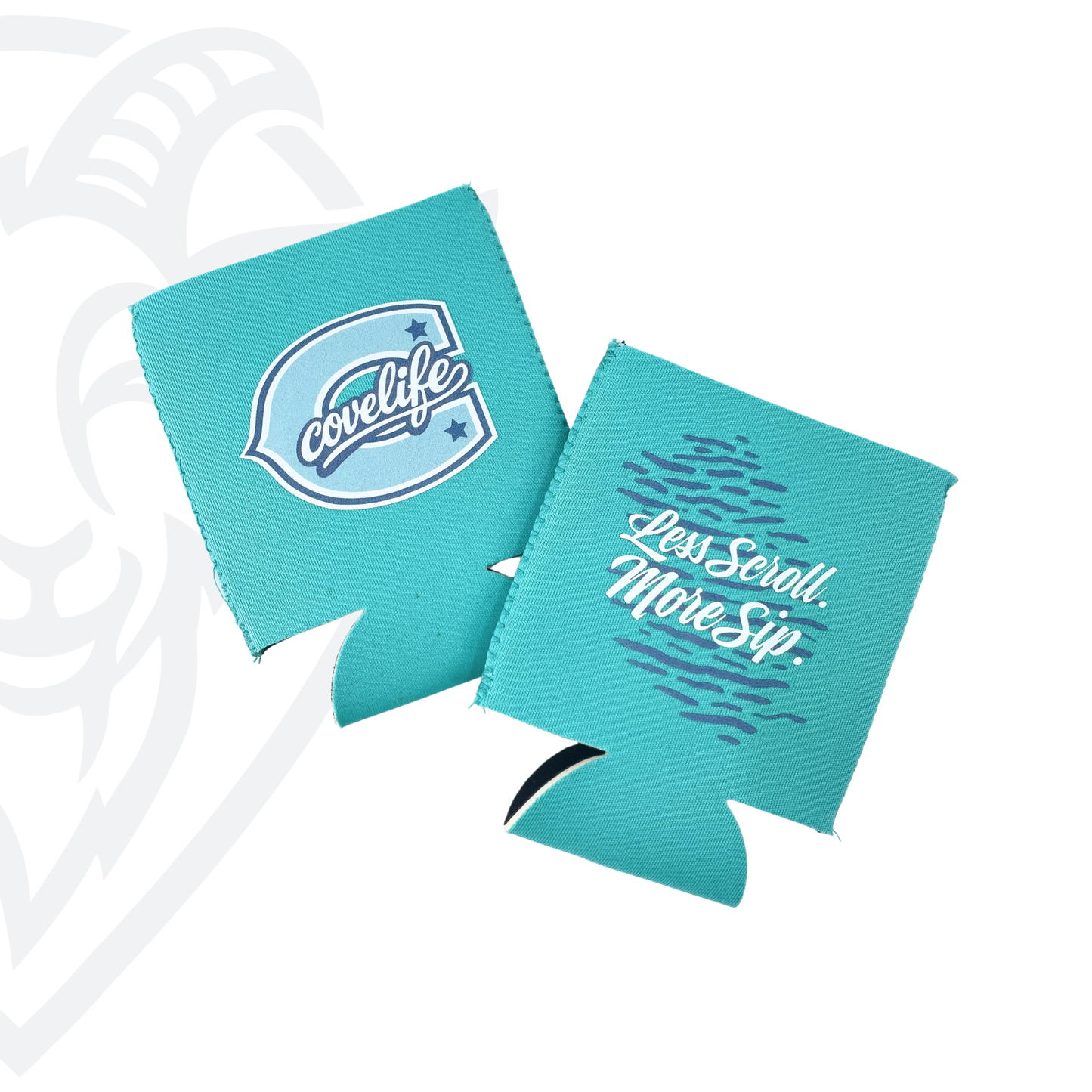 COVELiFE ViBE Koozies | Standard Can Cooler Horizon Blue - can cooler