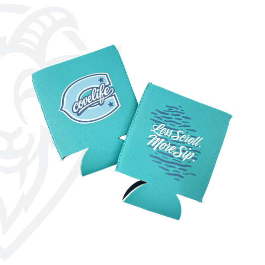 COVELiFE ViBE Koozies | Standard Can Cooler Horizon Blue - can cooler