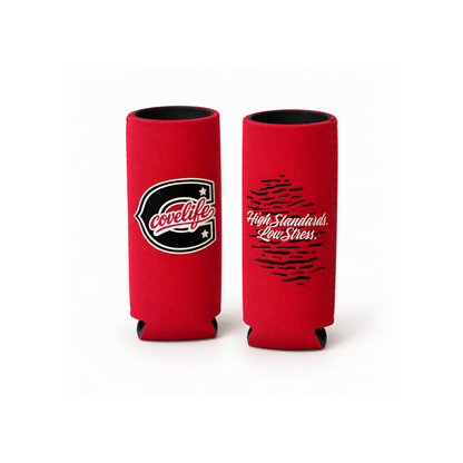 COVELiFE ViBE Koozies | Slim Can Cooler summit red - can cooler