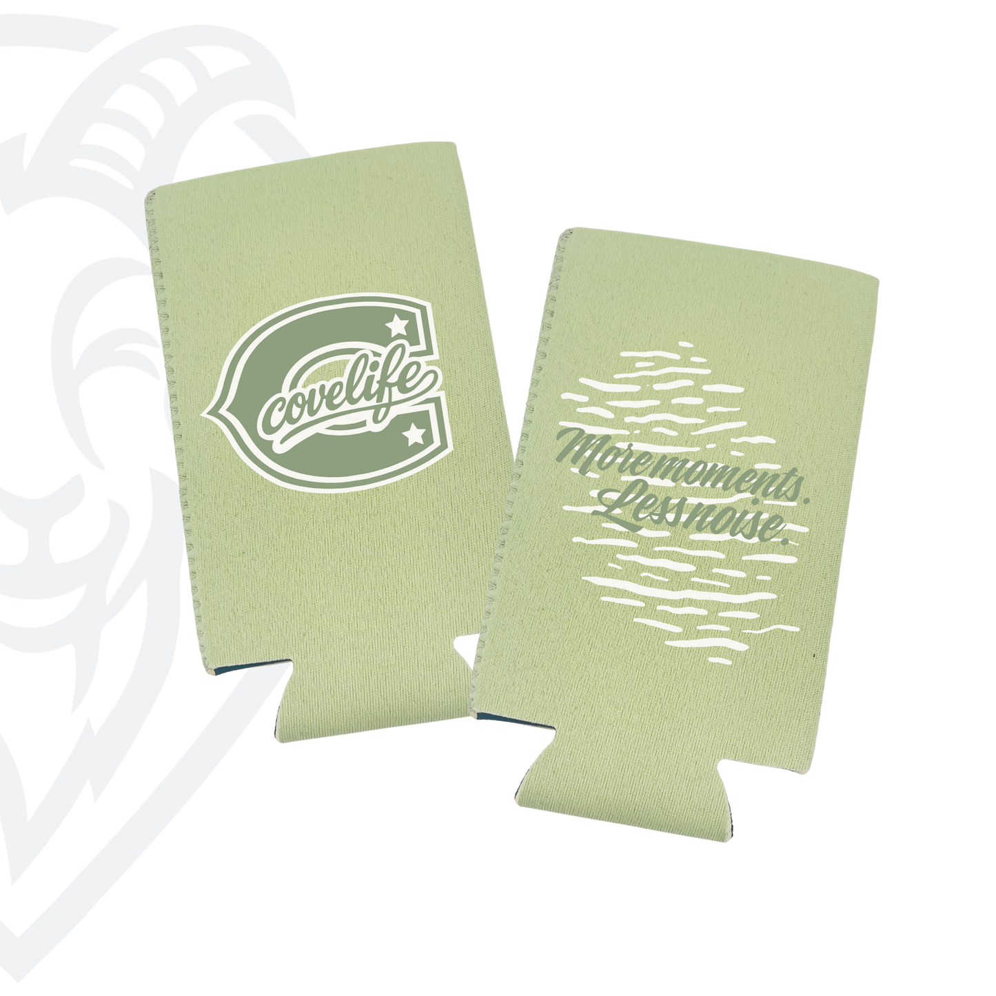 COVELiFE ViBE Koozies | Slim Can Cooler SeaGrass - can cooler