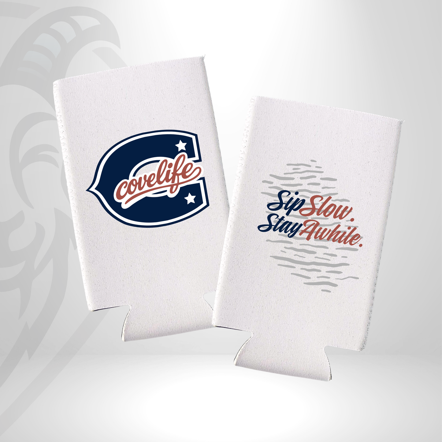 ViBE Koozies | Slim Can Cooler