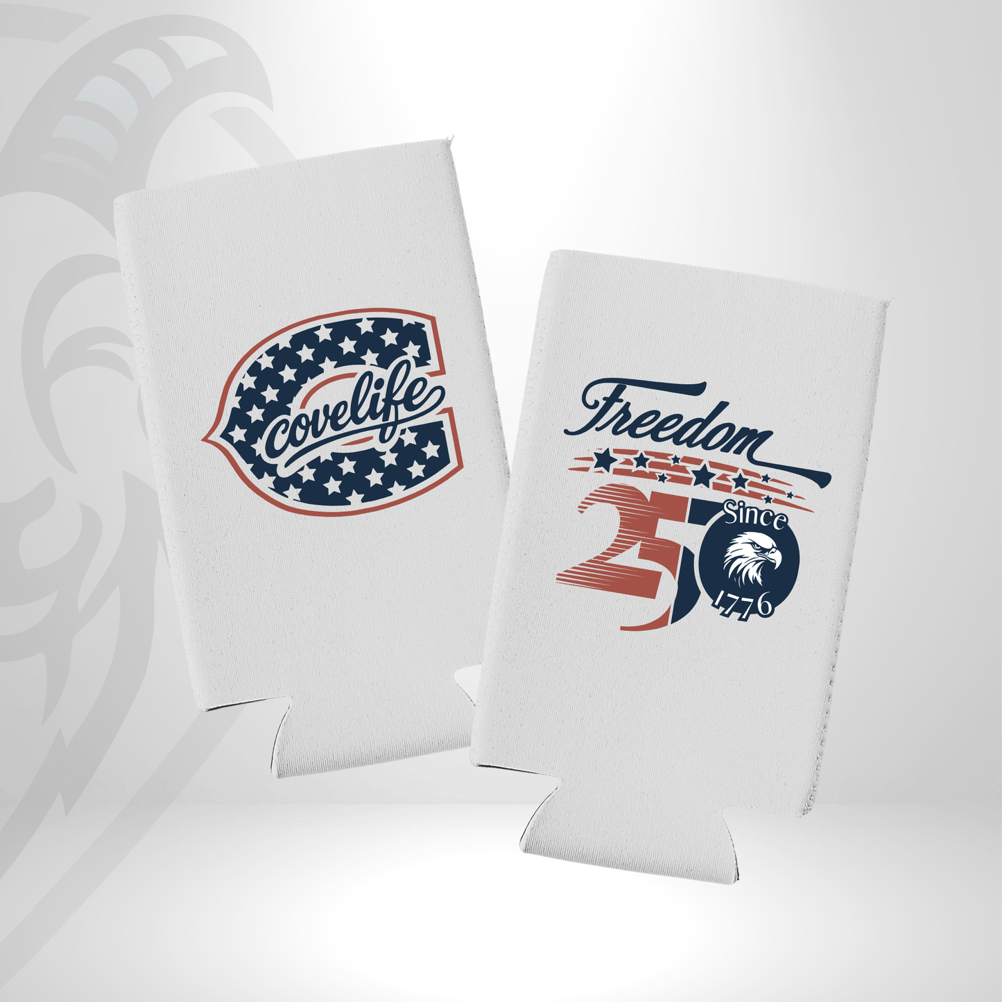 Freedom 250 Koozie | Slim Can Cooler