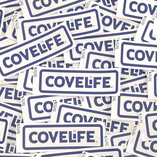 COVELiFE OG Decal (5-Inch) - White / Navy