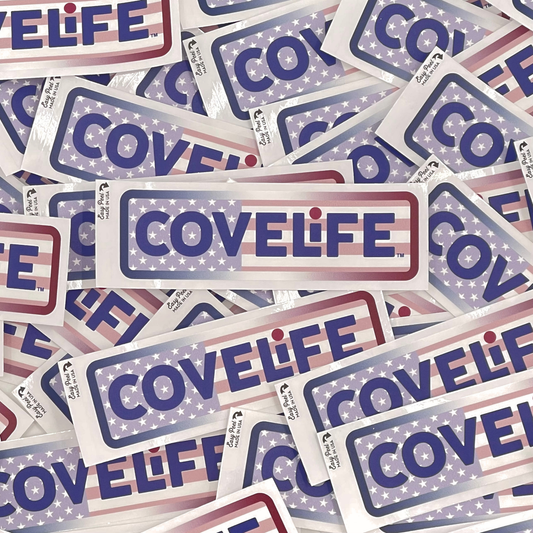 COVELiFE OG Decal (5-Inch) - Red / White / Blue