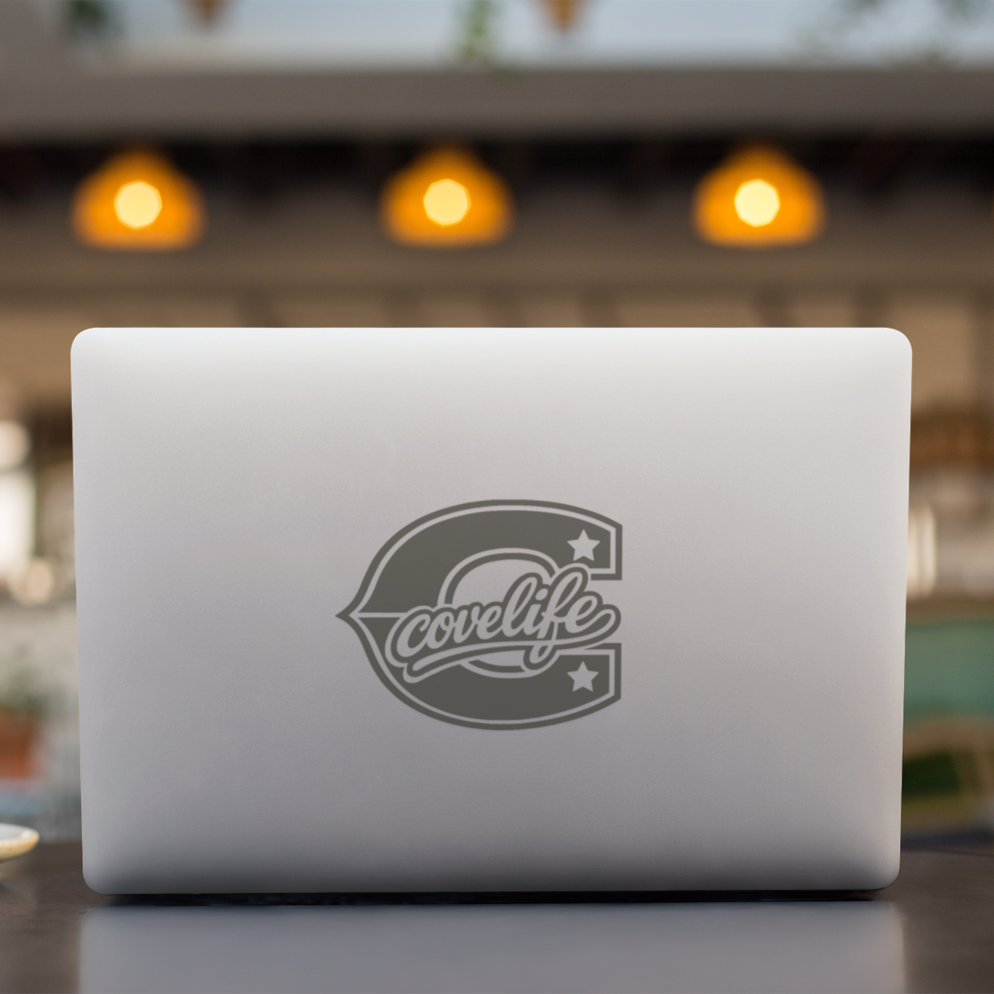 COVELiFE Block C Die-Cut Decal Black - applied