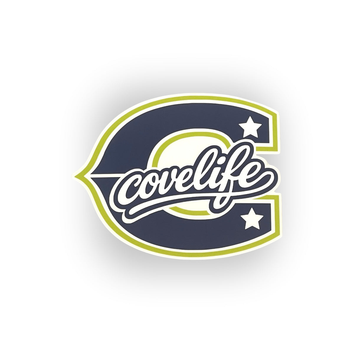 Block C Die-Cut Decal | 5x4