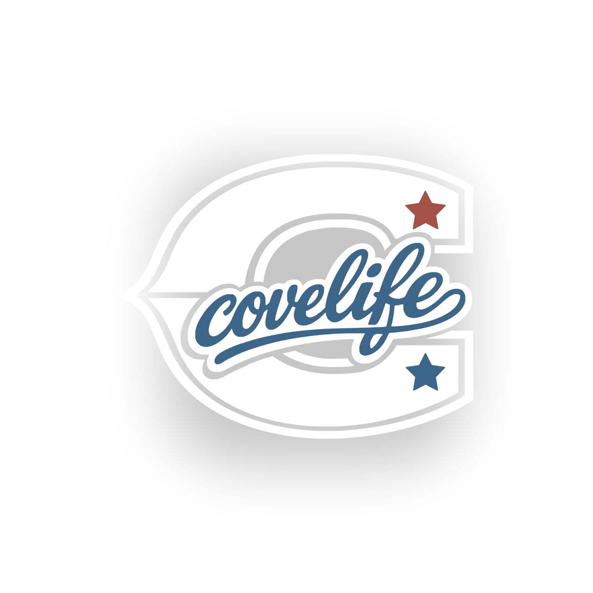 Block C Die-Cut Decal | 5x4