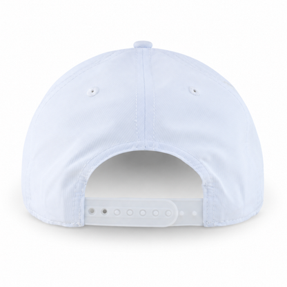 White COVELiFE with upside down wordmark with right side up "i"  back view.