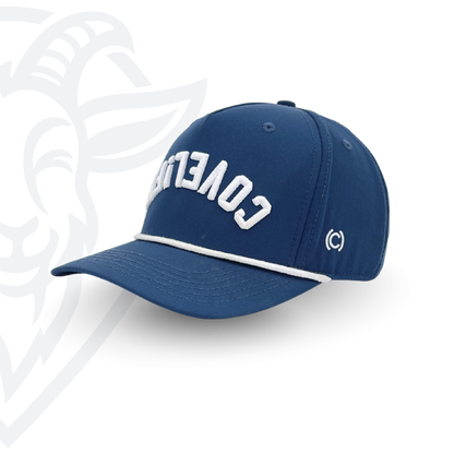 COVELiFE SHiFT Classic Snapback Cap Blue - three-quarter