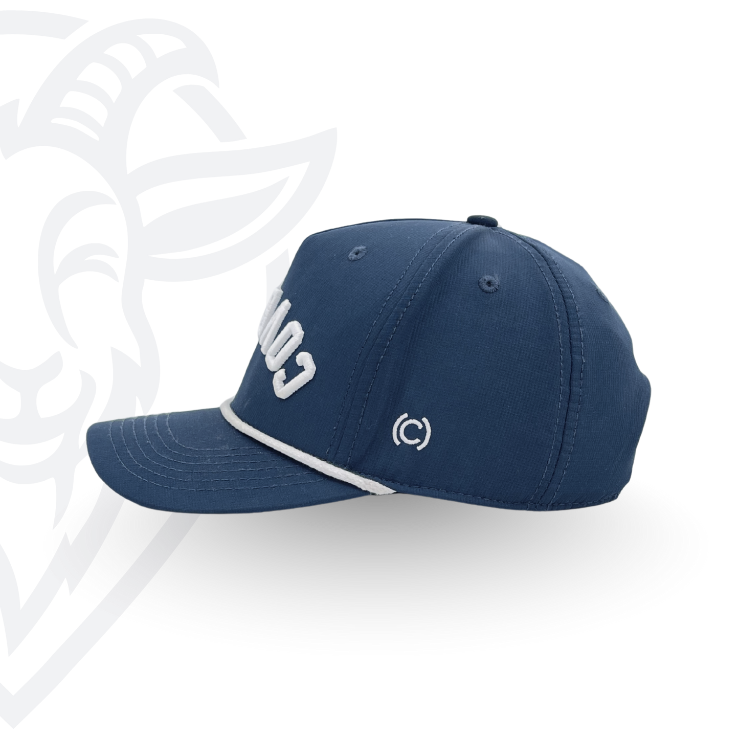 COVELiFE SHiFT Classic Snapback Cap Blue - side profile