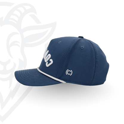 COVELiFE SHiFT Classic Snapback Cap Blue - side profile