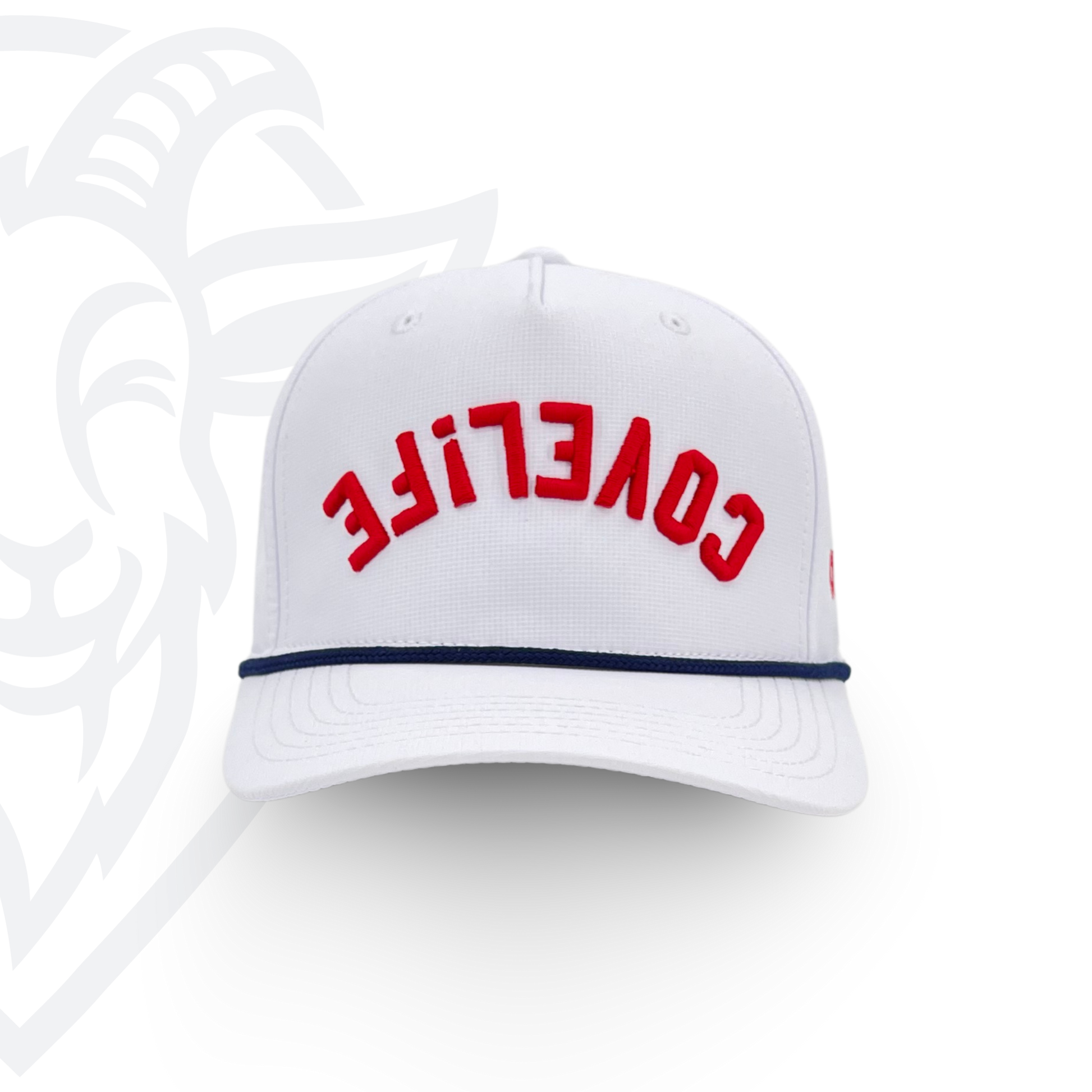 COVELiFE SHiFT Classic Snapback Cap White - front hero