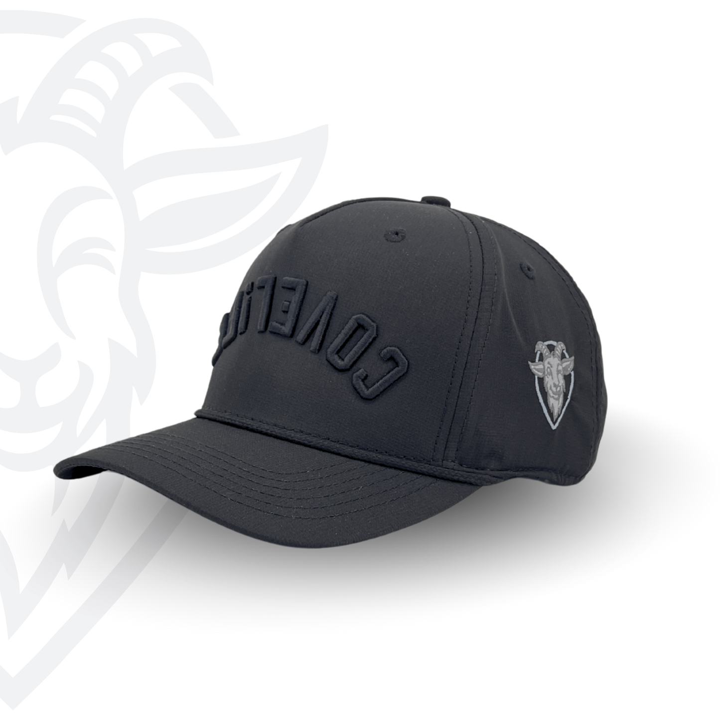 COVELiFE SHiFT Blackout Snapback Black - three-quarter