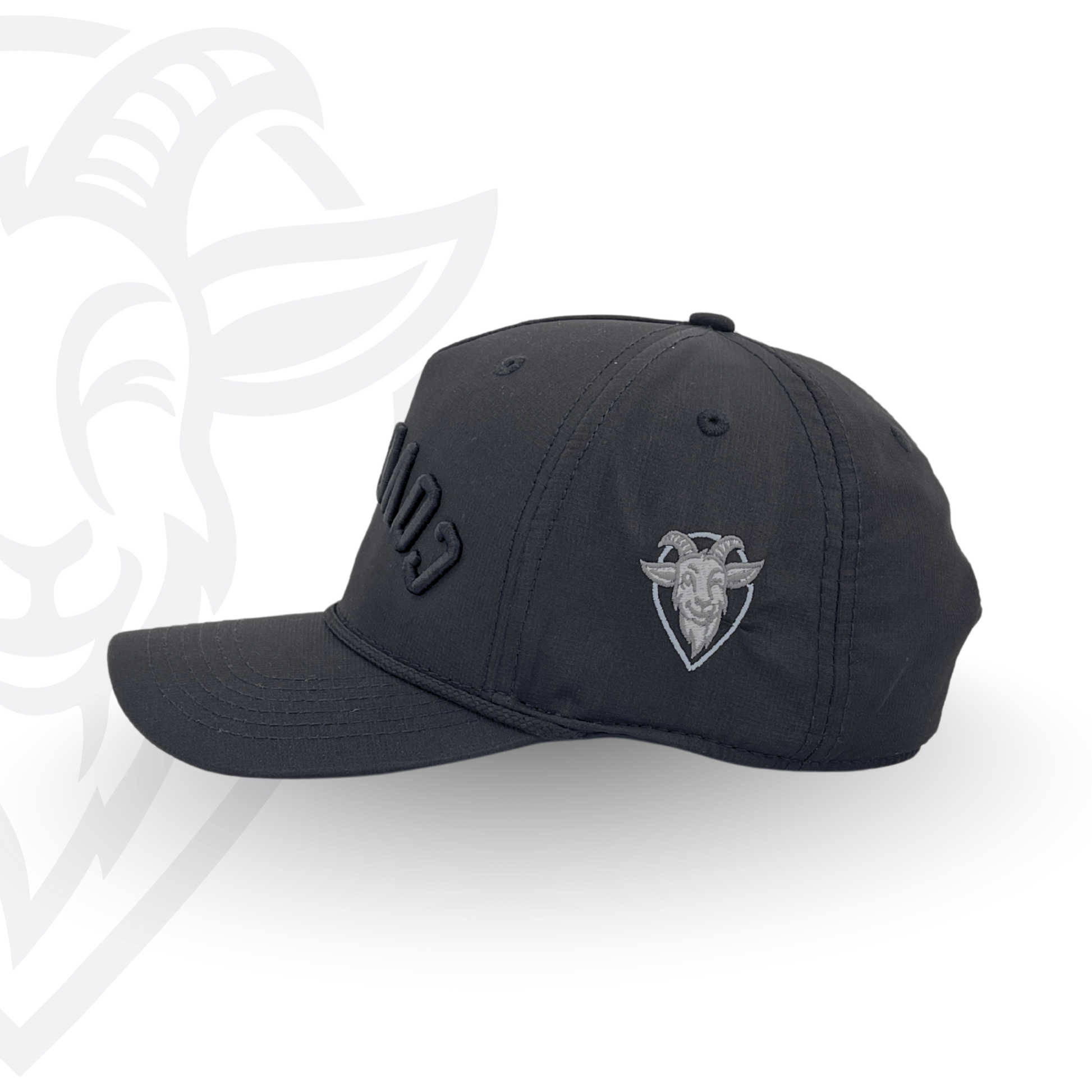 COVELiFE SHiFT Blackout Snapback Black - side profile