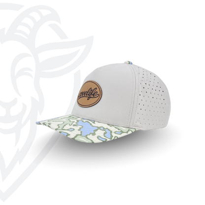 COVELiFE DRiFTFiT Lake Camo Performance Cap Heritage - detail