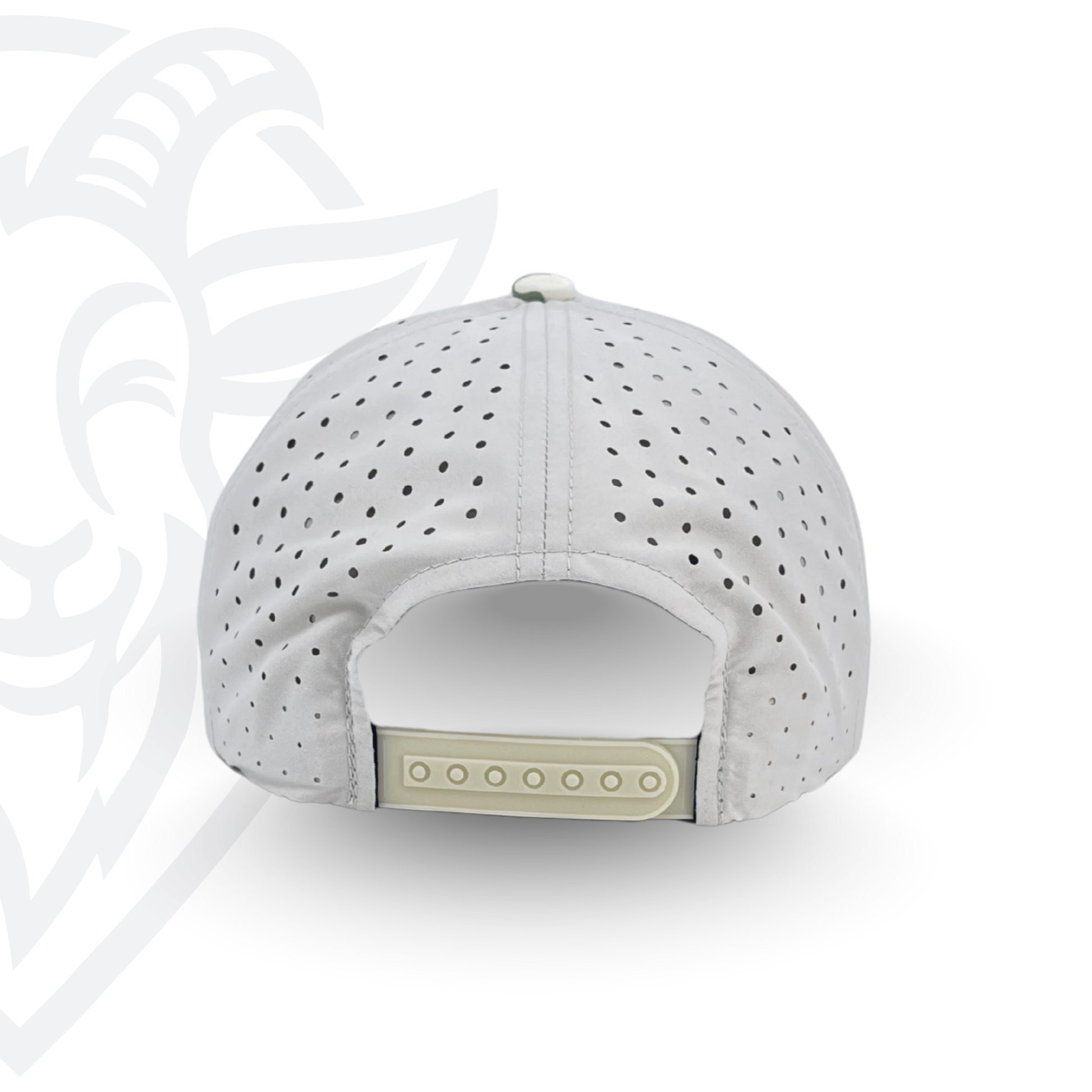COVELiFE DRiFTFiT Lake Camo Performance Cap Heritage - back view showing mesh panels