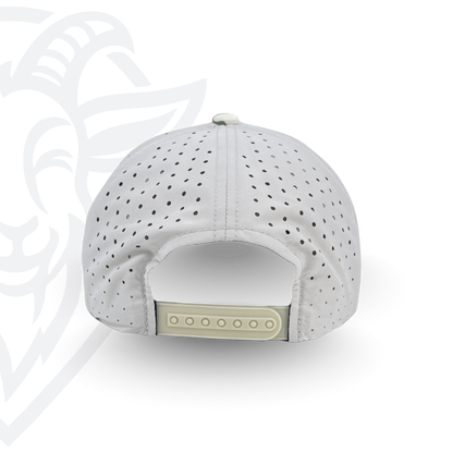 COVELiFE DRiFTFiT Lake Camo Performance Cap Heritage - back view showing mesh panels