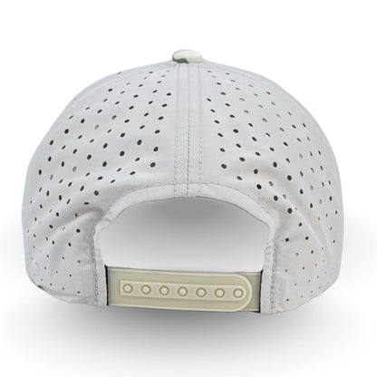 COVELiFE DRiFTFiT Lake Camo Performance Cap Heritage - back view showing mesh panels