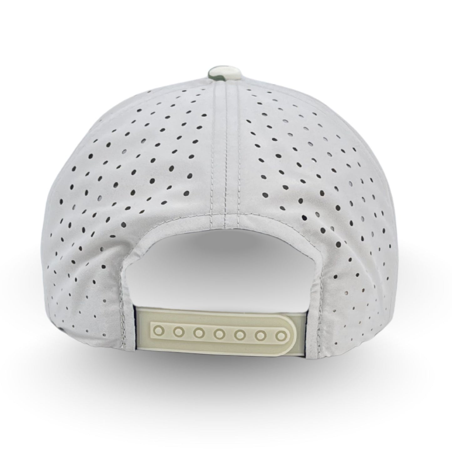 COVELiFE DRiFTFiT Lake Camo Performance Cap Midnight - back view showing mesh panels