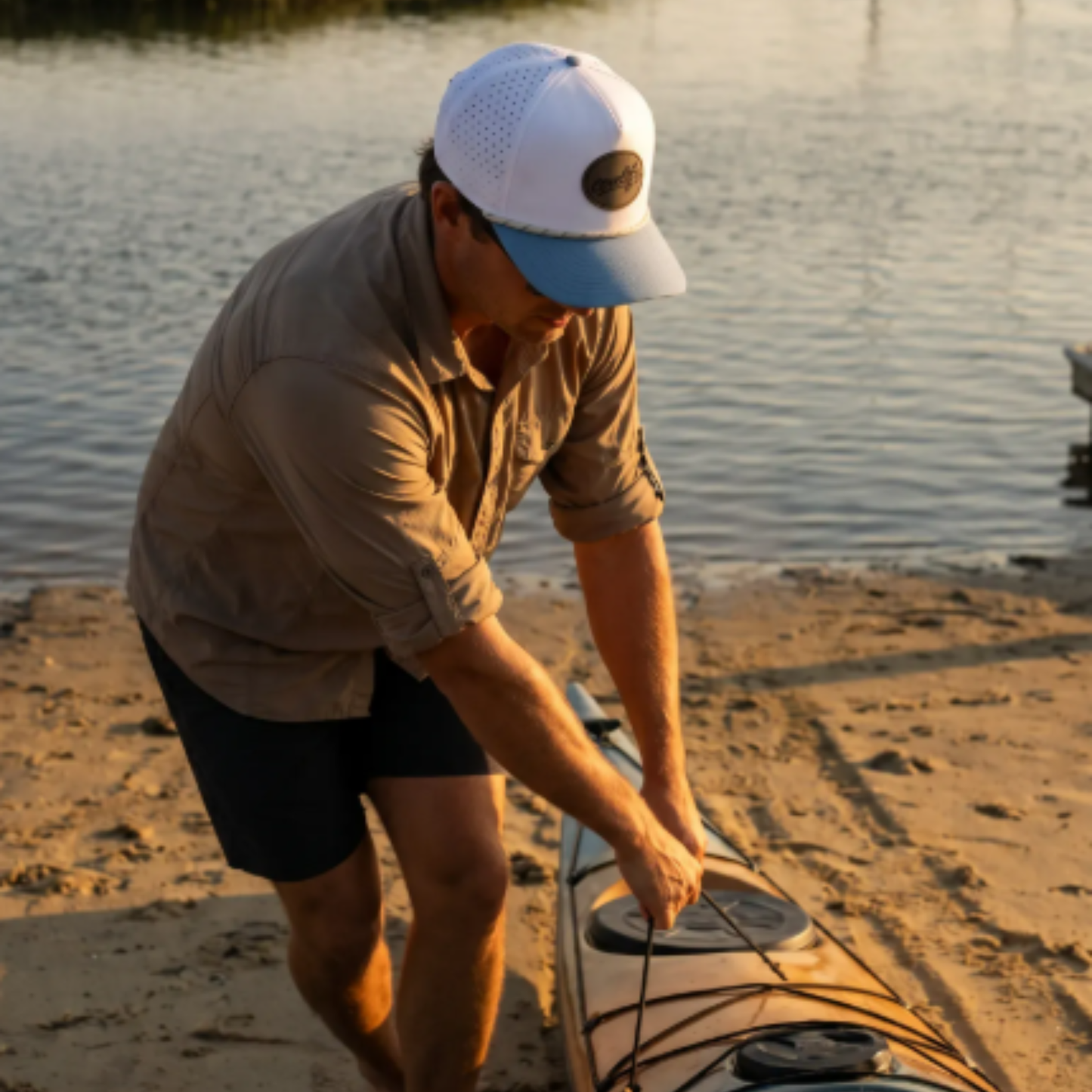 COVELiFE DRiFTFiT Harbor White Performance Cap Heritage - lifestyle
