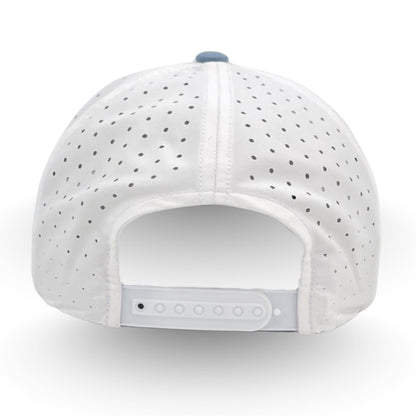 COVELiFE DRiFTFiT Harbor White Performance Cap Heritage - back view 