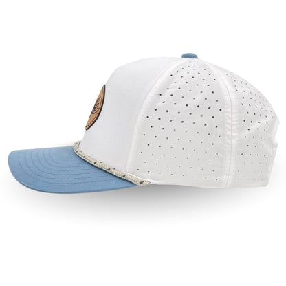COVELiFE DRiFTFiT Harbor White Performance Cap Heritage - side profile