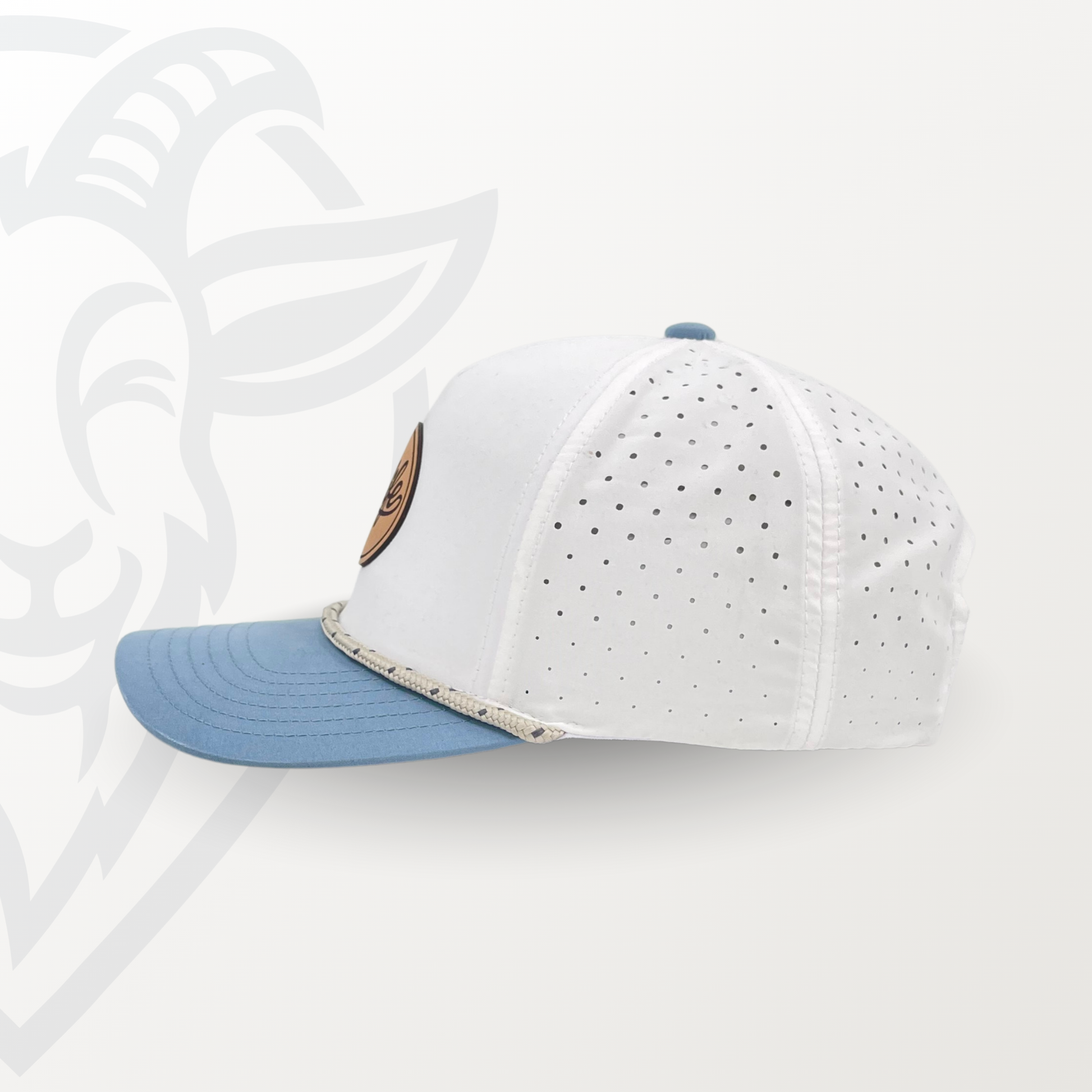 COVELiFE DRiFTFiT Harbor White Performance Cap Heritage - side profile