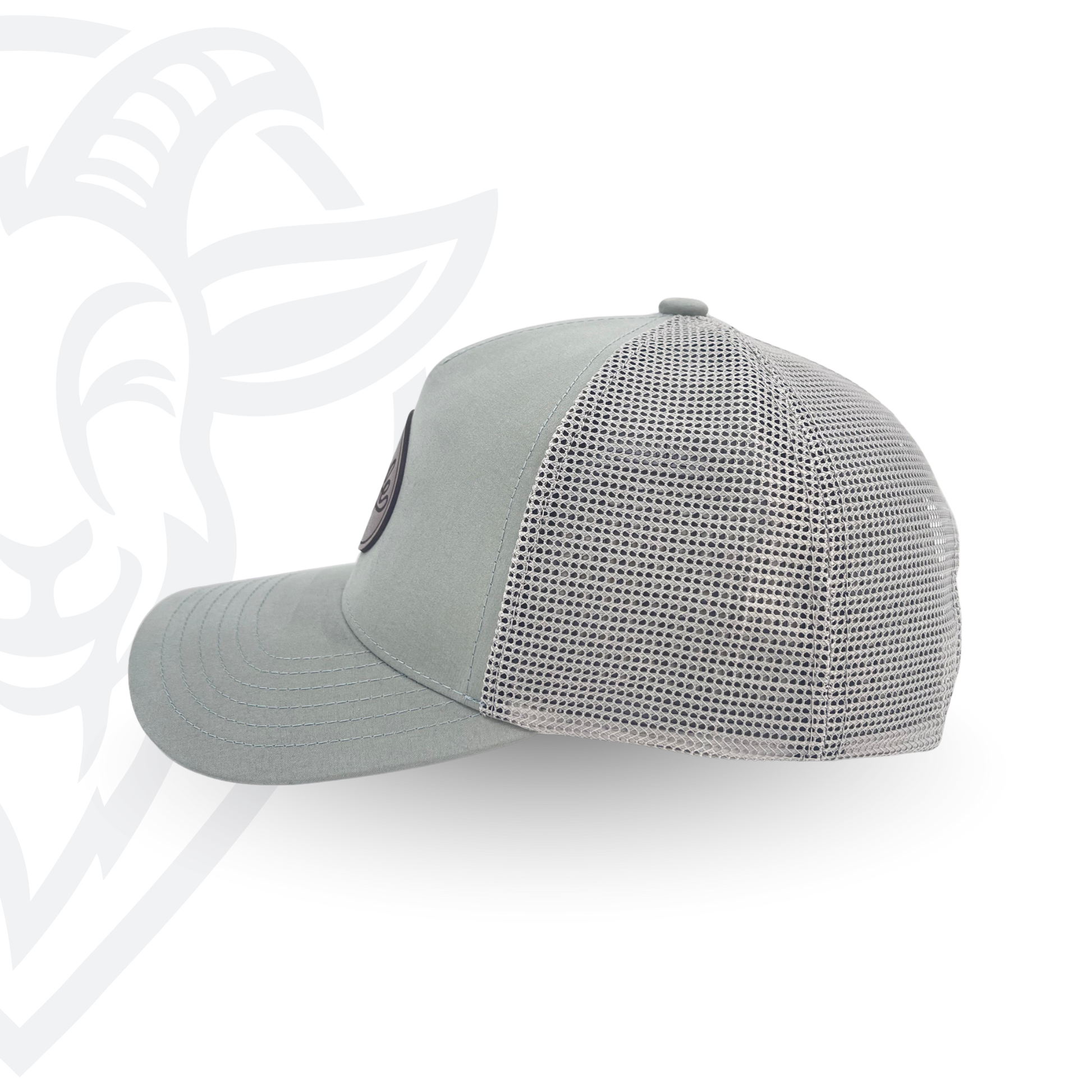 COVELiFE DRiFTFiT Mesh Trucker Sage - side profile