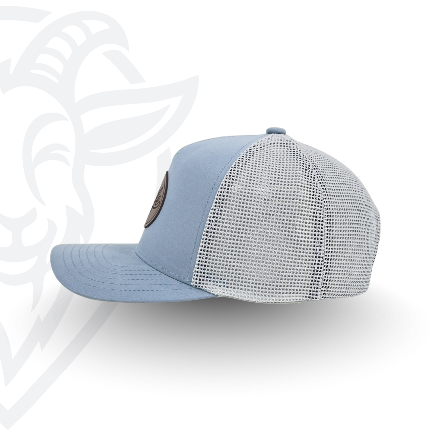 COVELiFE DRiFTFiT Mesh Trucker Sky Blue - side profile