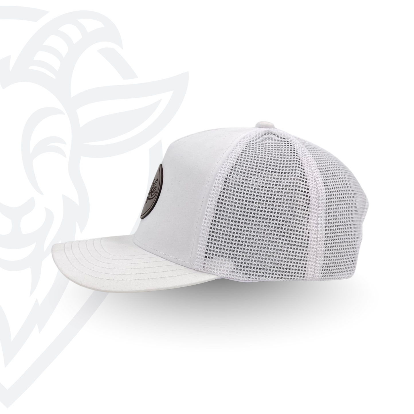 COVELiFE DRiFTFiT Mesh Trucker White - side profile