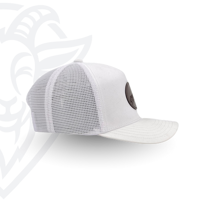 COVELiFE DRiFTFiT Mesh Trucker White - rear three-quarter angle