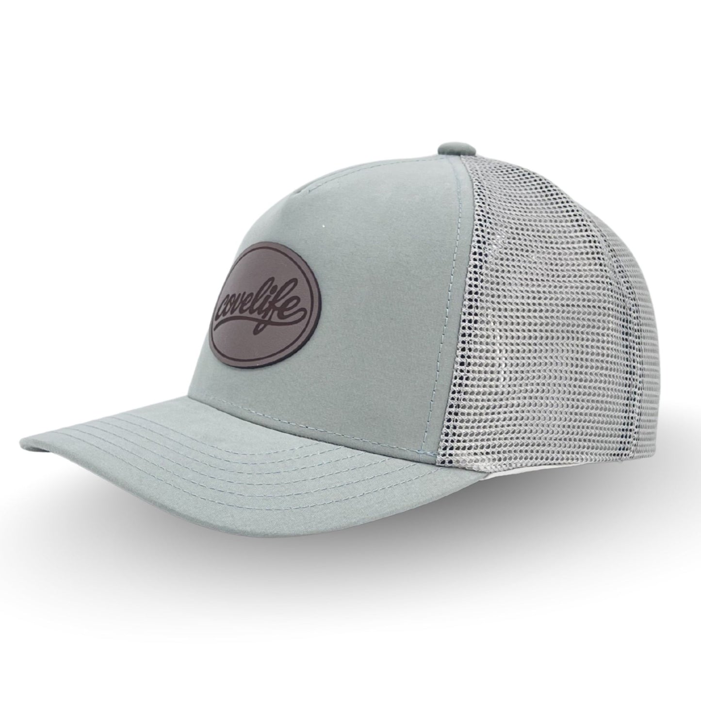 COVELiFE DRiFTFiT Mesh Trucker Sage - three-quarter angle